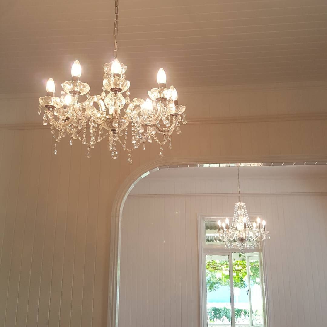 Two Chandeliers Installed In The House — Stand Fast Electrical Pty Ltd in Stanthorpe, QLD