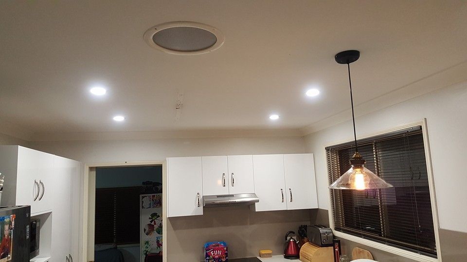 Installing A LED Down Lights And Pendant — Stand Fast Electrical Pty Ltd in Stanthorpe, QLD