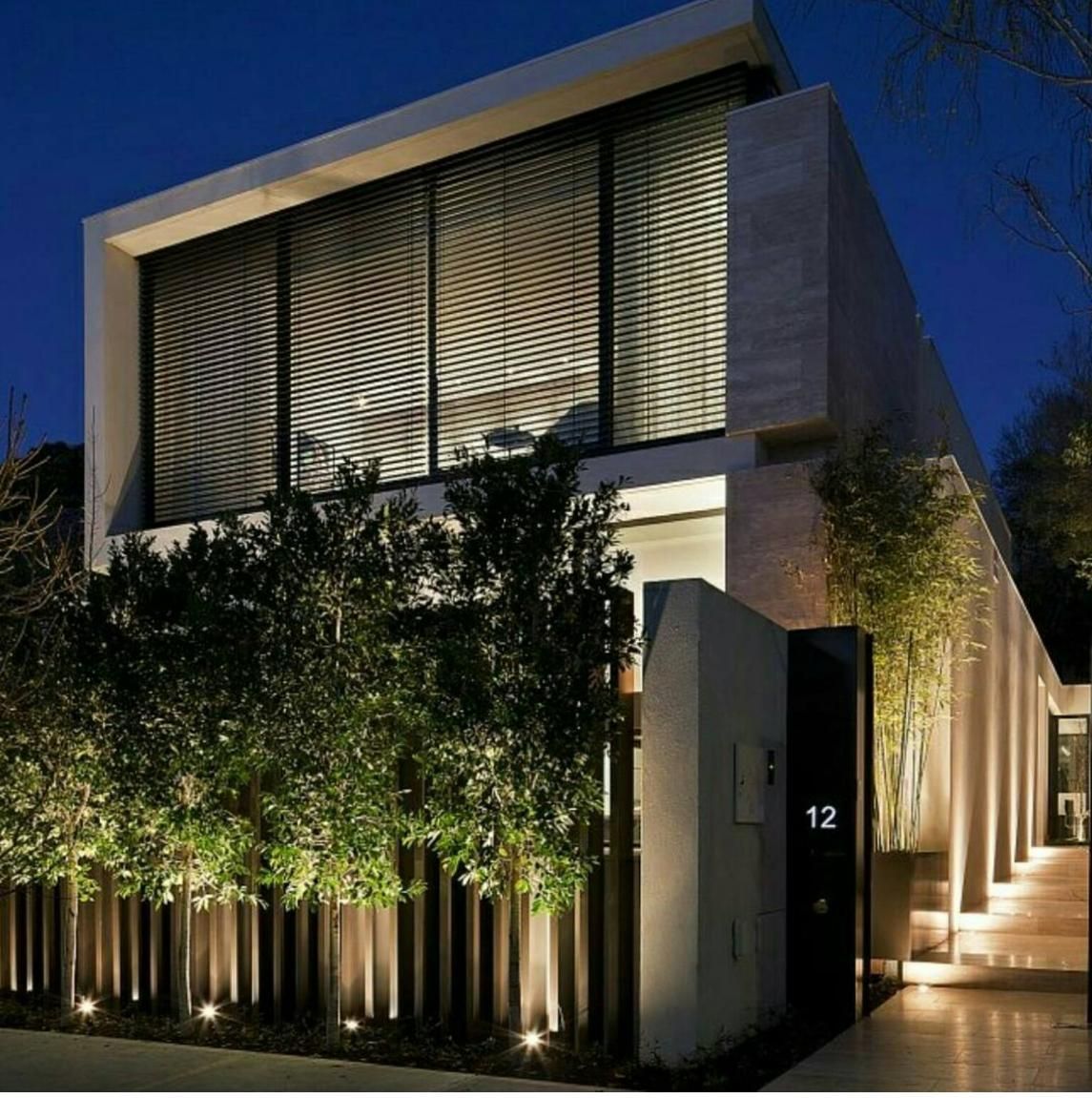 House with Beautiful Lights Outside — Stand Fast Electrical Pty Ltd in Killarney, QLD