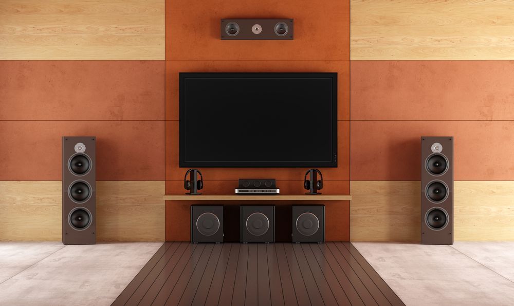 Modern Home Theater Room — Stand Fast Electrical Pty Ltd in Killarney, QLD