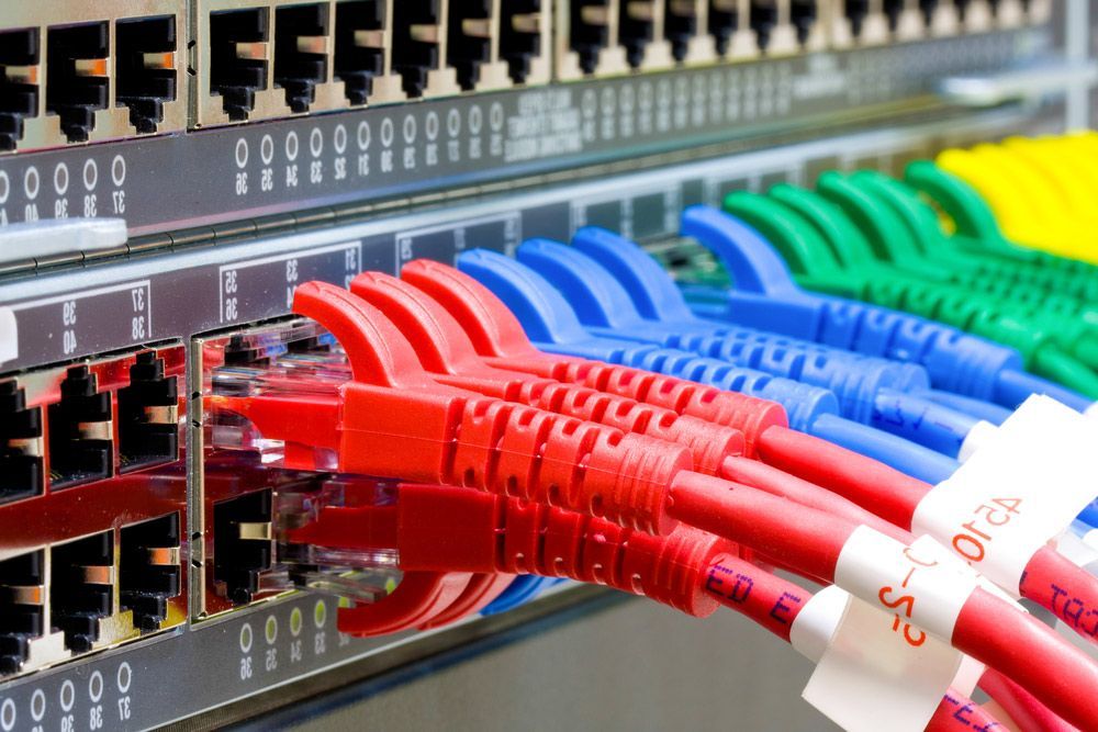 Network Switch And UTP Ethernet Cables — Stand Fast Electrical Pty Ltd in Inglewood, QLD