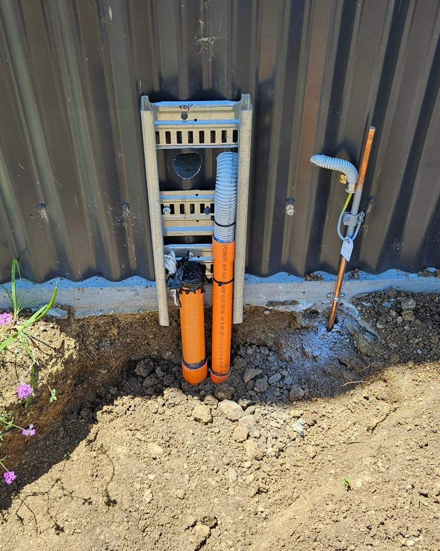 Bunch Of Wires And Electrical Tools In A Room — Stand Fast Electrical Pty Ltd in Warwick, QLD
