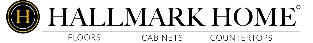 A hallmark home logo on a white background