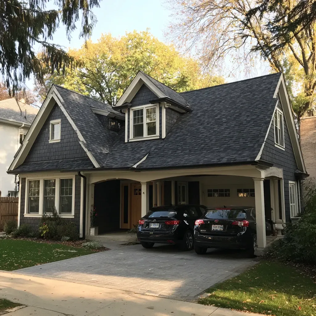 Insurance-funded roof replacement and installation Evanston IL including storm damage inspection, adjuster support, claim documentation, full tear-off scope approval, replacement cost valuation, and re-roof services compliant with insurance specs in Evanston IL.
