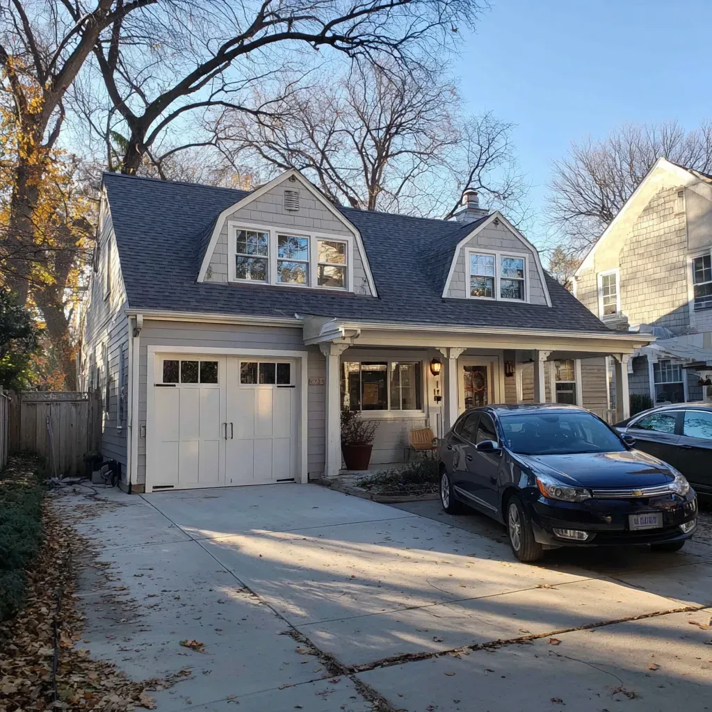 Asphalt shingle roofing Evanston IL including 3-tab shingles, laminated architectural asphalt shingles, premium dimensional shingles, and algae-resistant asphalt roofing systems installed by licensed asphalt shingle roofers Evanston Illinois for homes and commercial properties across Cook County.