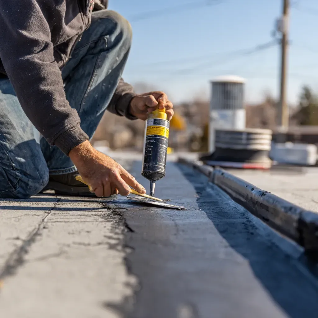 Green flat roofing Evanston IL options including vegetative trays, root barrier systems, drainage mats, and solar-compatible flat membrane substrates for environmentally conscious buildings in Evanston Illinois.