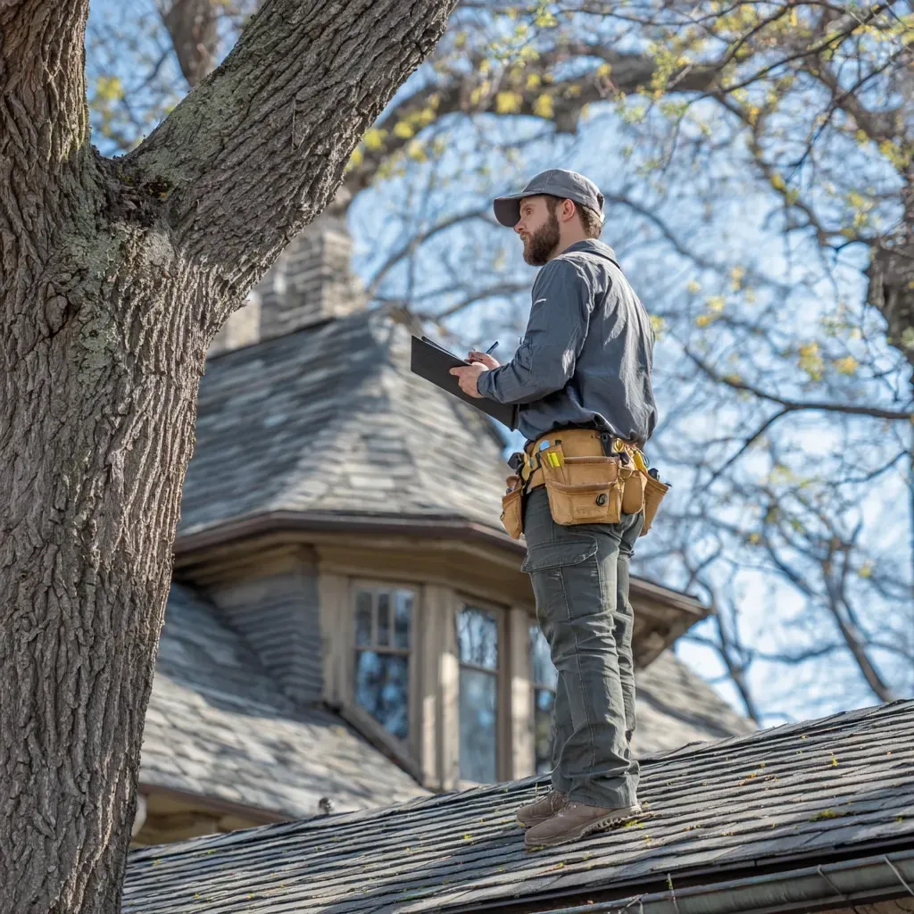 Historic home roof replacement and installation Evanston IL with period-correct shingle profiles, copper flashing upgrades, ice guard expansion, cedar shake tear-off, and low-profile architectural shingles preserving historical aesthetics.