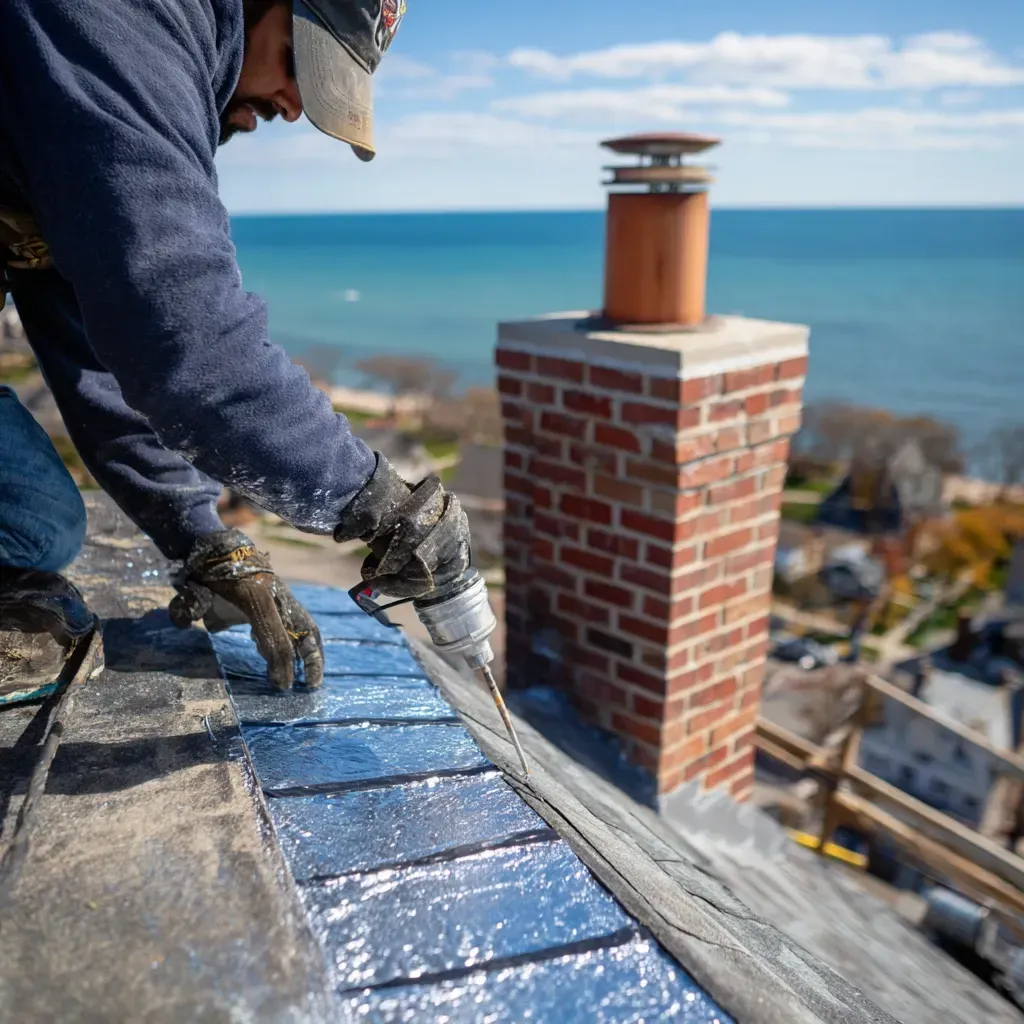 Full-service roof replacement Evanston IL and complete roof installation Evanston IL including tear-off, dumpster rental, deck repairs, synthetic underlayment, GAF roofing system install, attic vent integration, chimney flashing, and property cleanup.