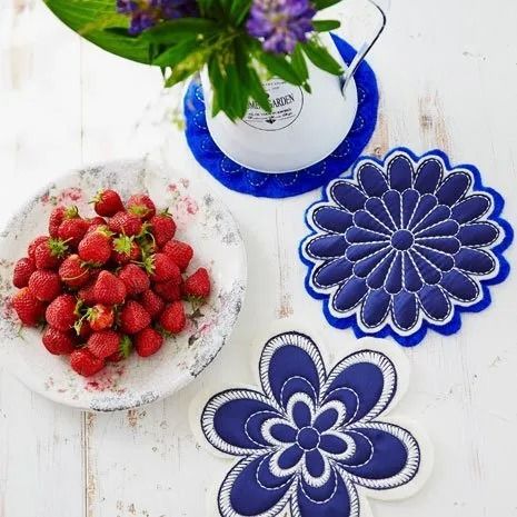 Embroidered Table Mat