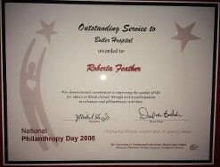 Outstanding Service Award - mental health counselor in Providence, RI