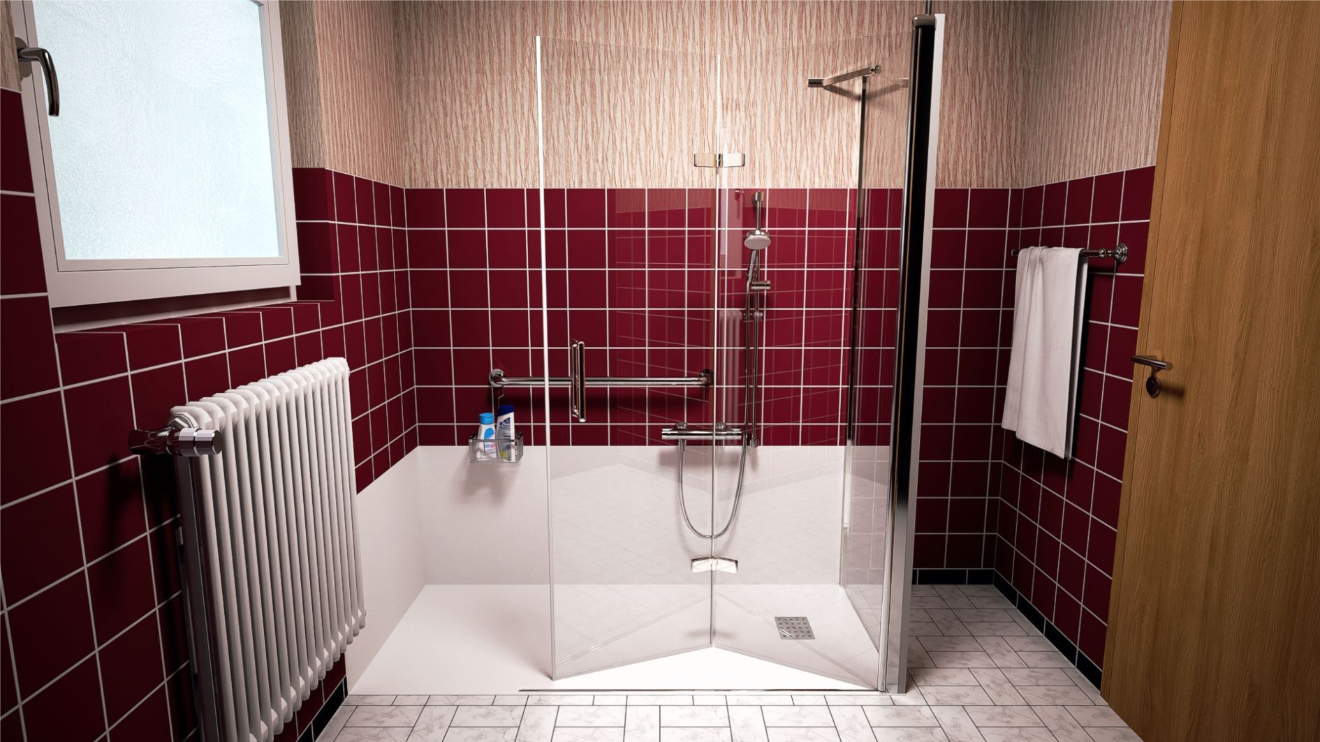 Umbau von Wanne zur Dusche in Peine