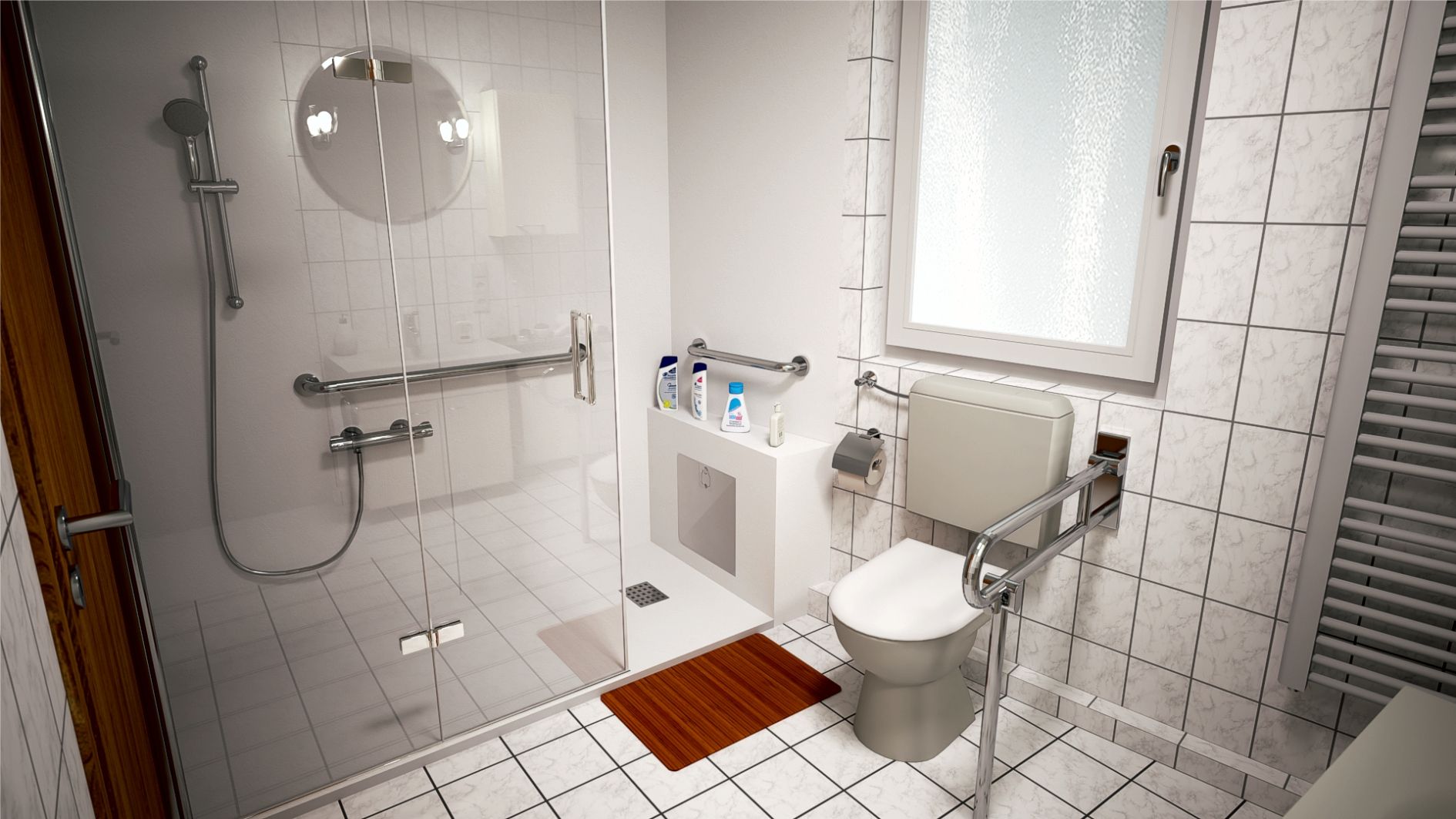 Wanne zur Dusche in Braunschweig