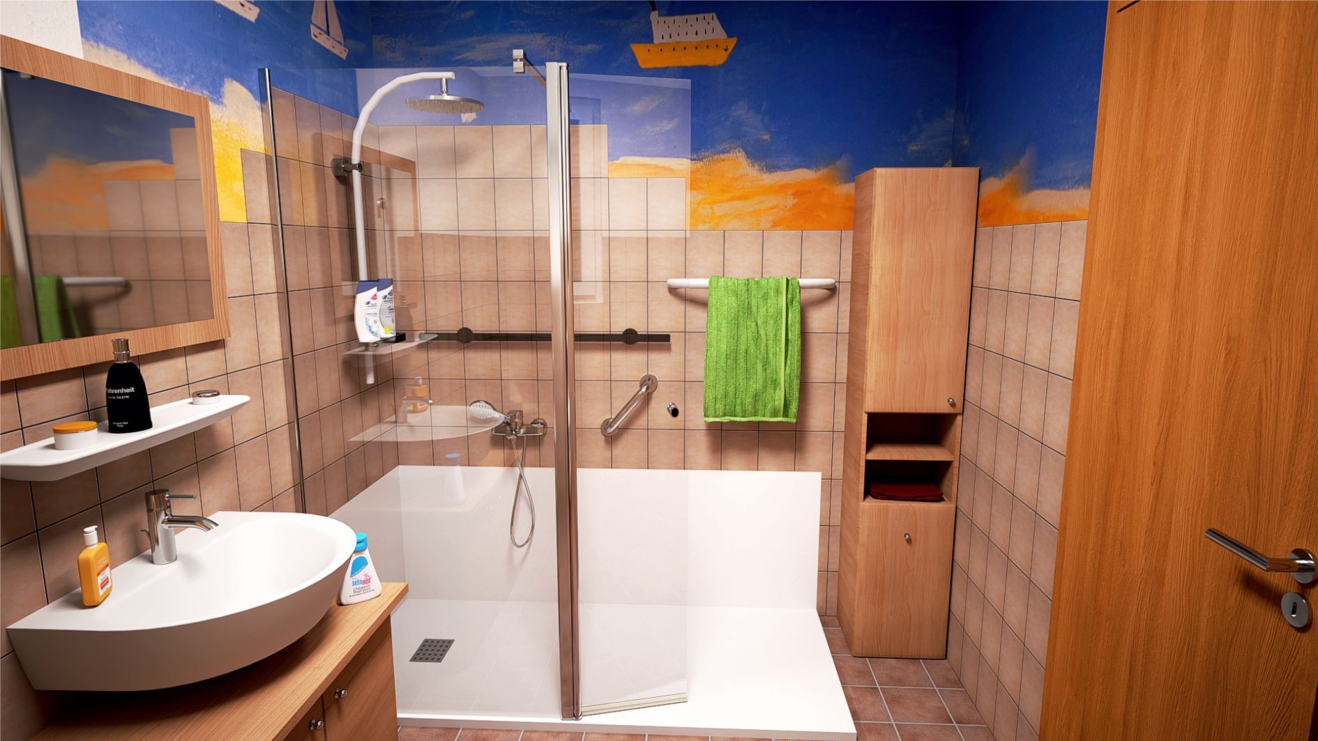 Badewanne zur Dusche in Peine