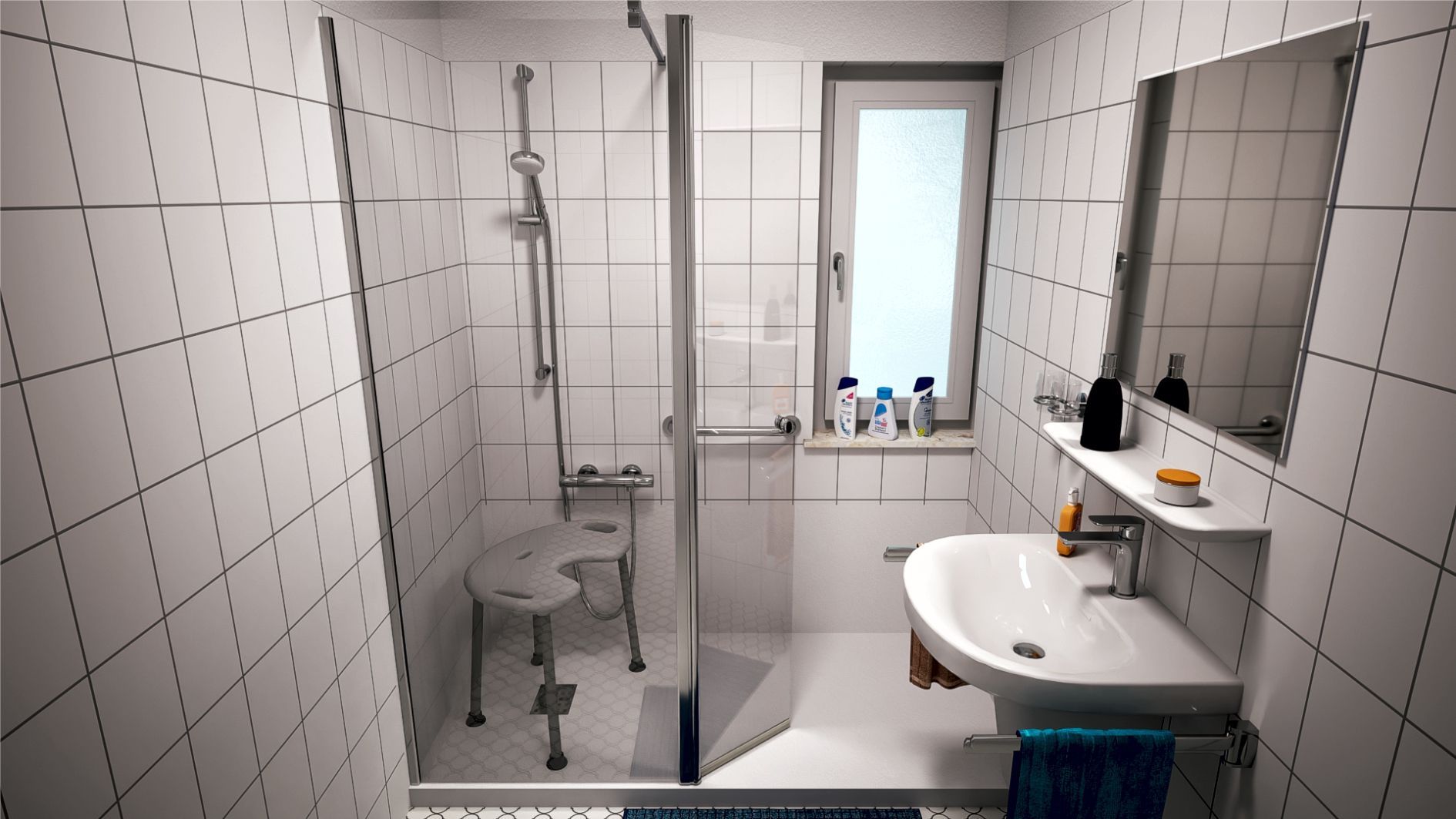 Umbau von Wanne zur Dusche in Braunschweig