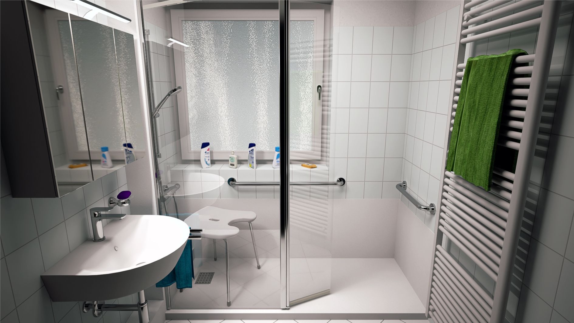 Wanne zur Dusche in Braunschweig