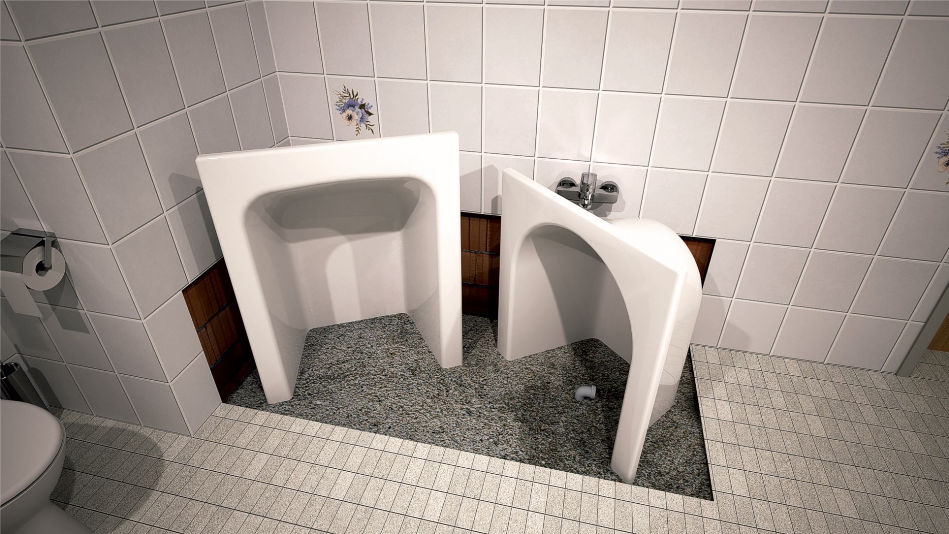 Montage von Wanne zur Dusche Bild 3