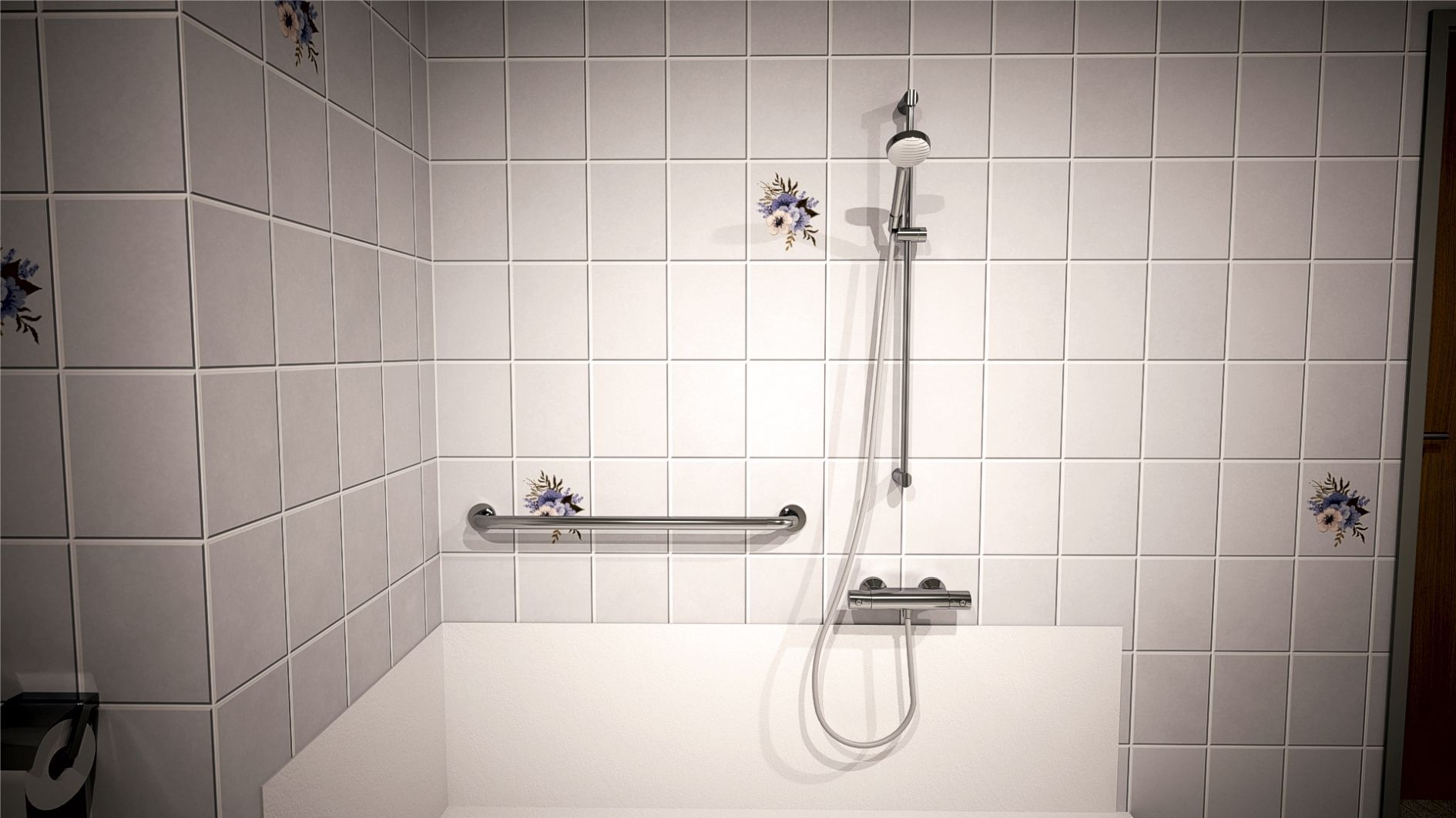 Montage von Wanne zur Dusche Bild 8