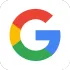 The google logo is a circle with a letter g in the middle.