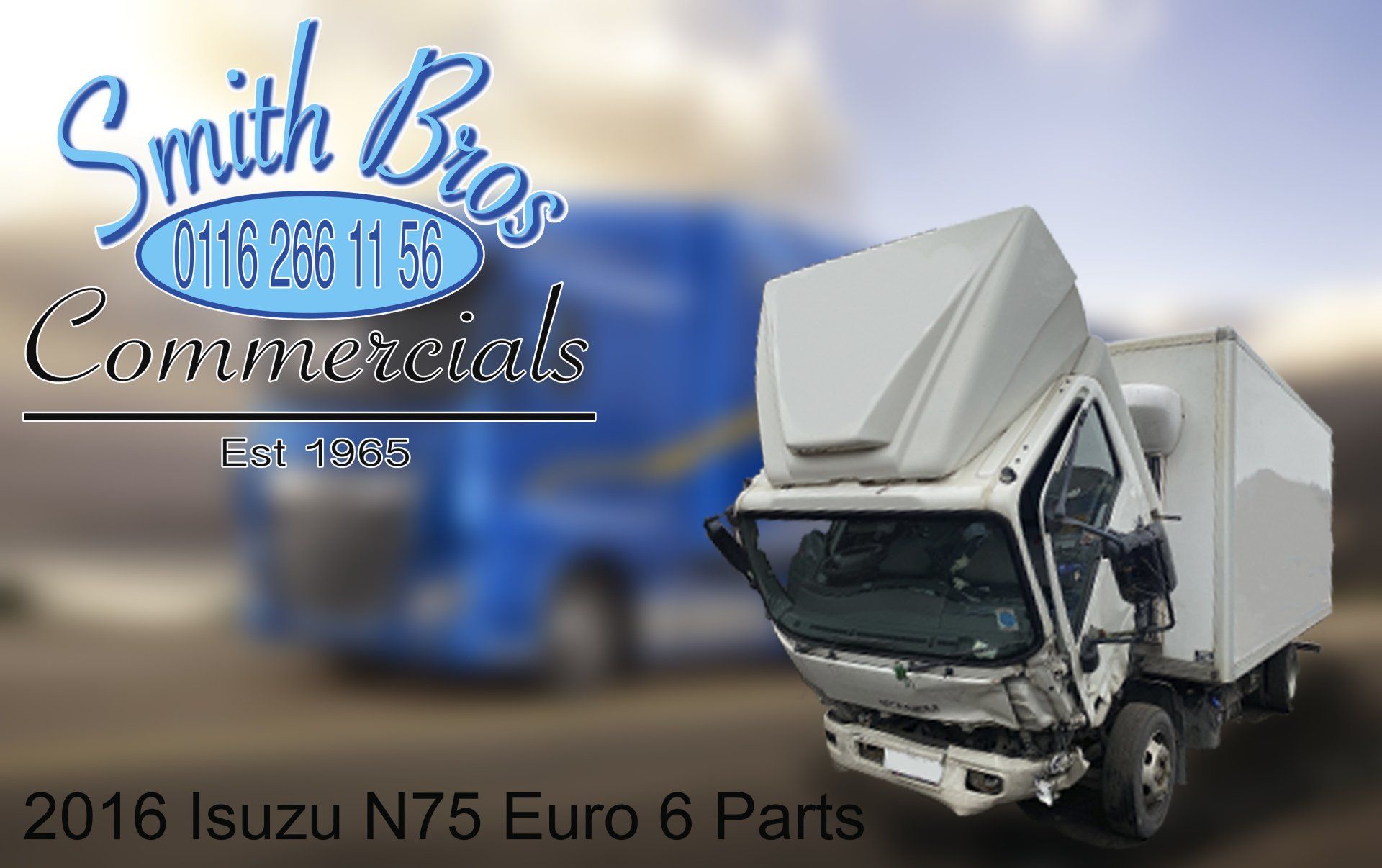 Truck spares Midlands Leicester Isuzu N75 2016 Euro 6 Spares Truck Breaking