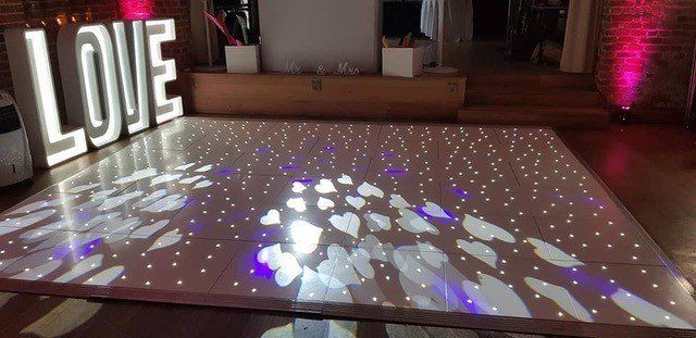 LED Dance floor hire in Reading