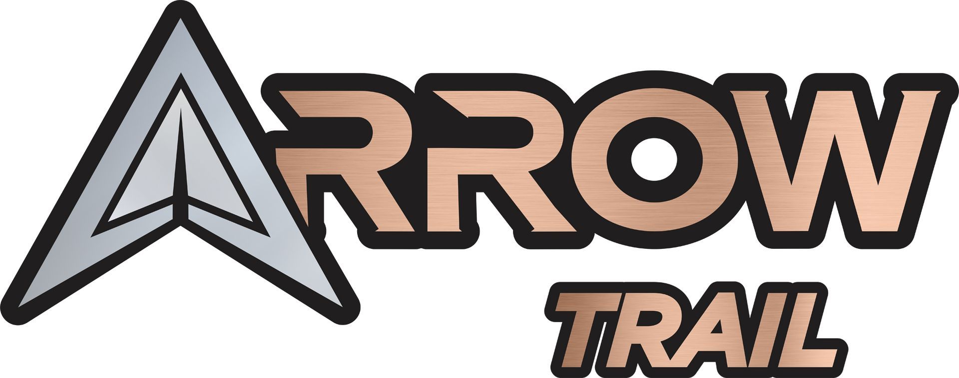 The logo for arrow trail is shown on a white background.