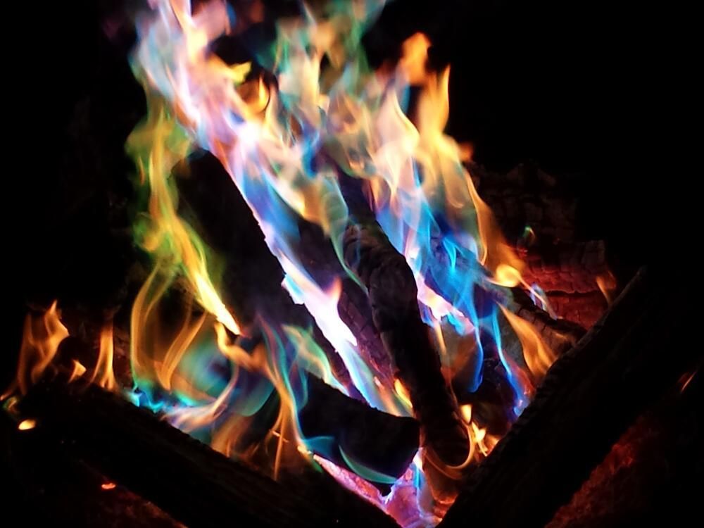 Rainbow Fire Crystals