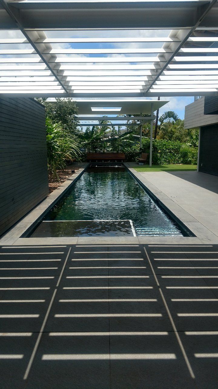 Right Side Pool View - Oahu HI - Pacific AquaScapes