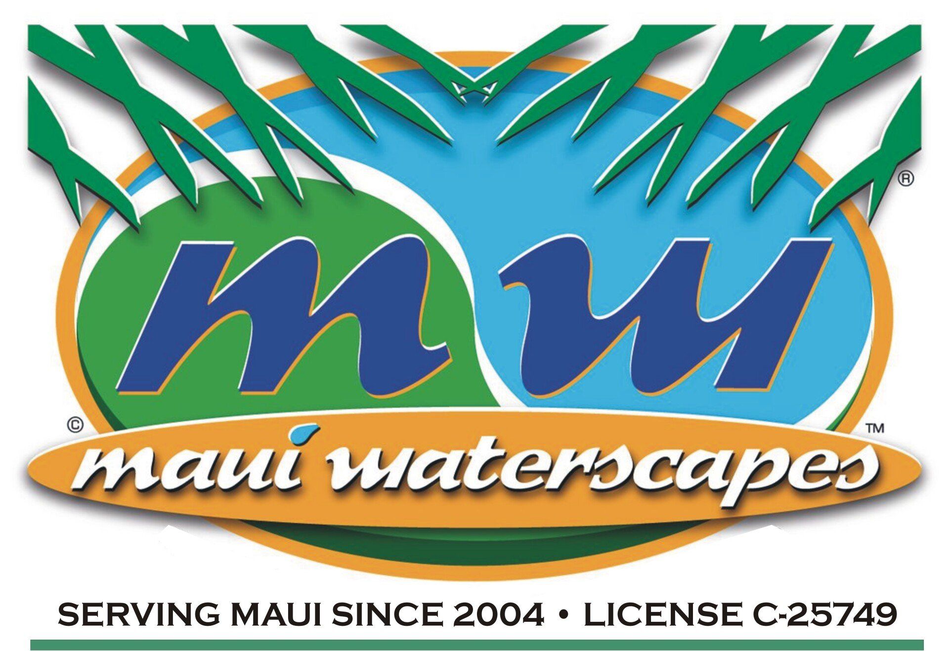 Maui Waterscapes Logo - Oahu HI - Pacific AquaScapes