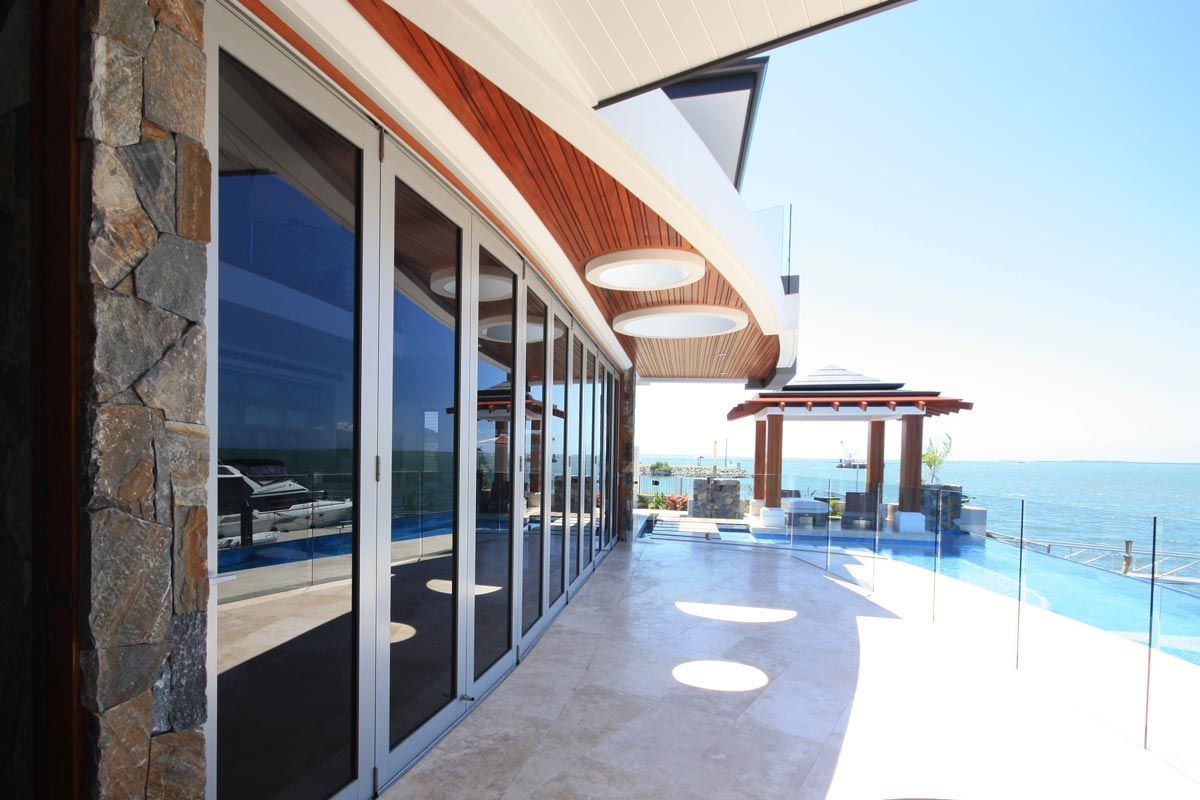 A House With A Swimming Pool And A View Of The Ocean — Datco Aluminium Pty Ltd In Murwillumbah, NSW