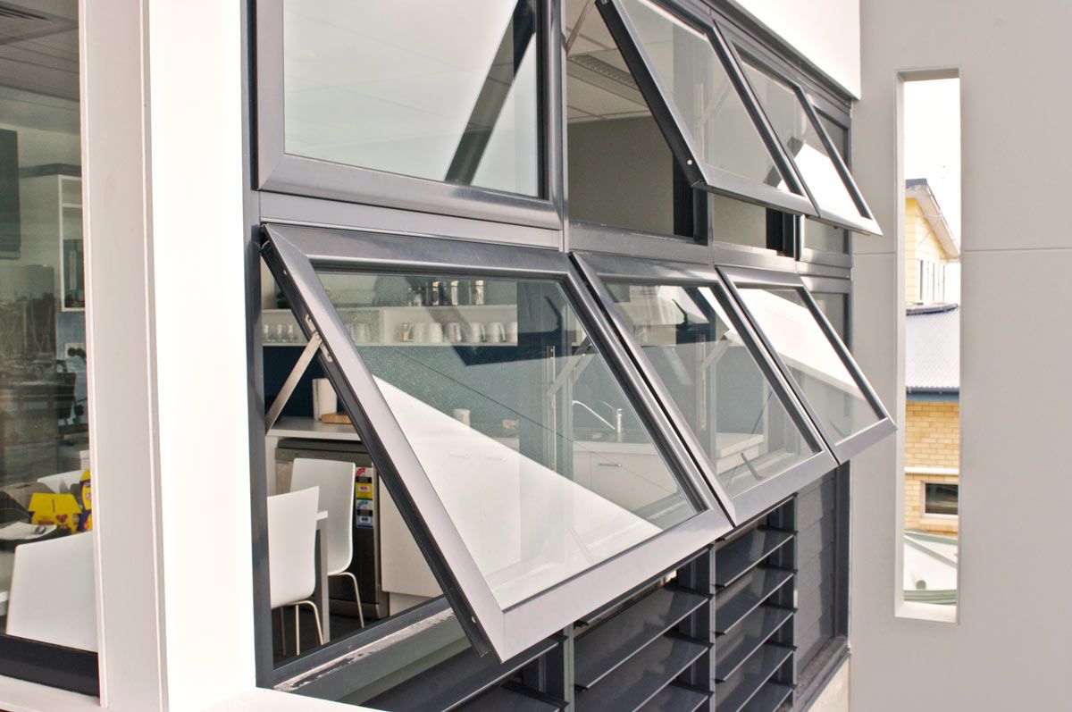 A Large Window With A Lot Of Windows Open In A Room — Datco Aluminium Pty Ltd In Murwillumbah, NSW