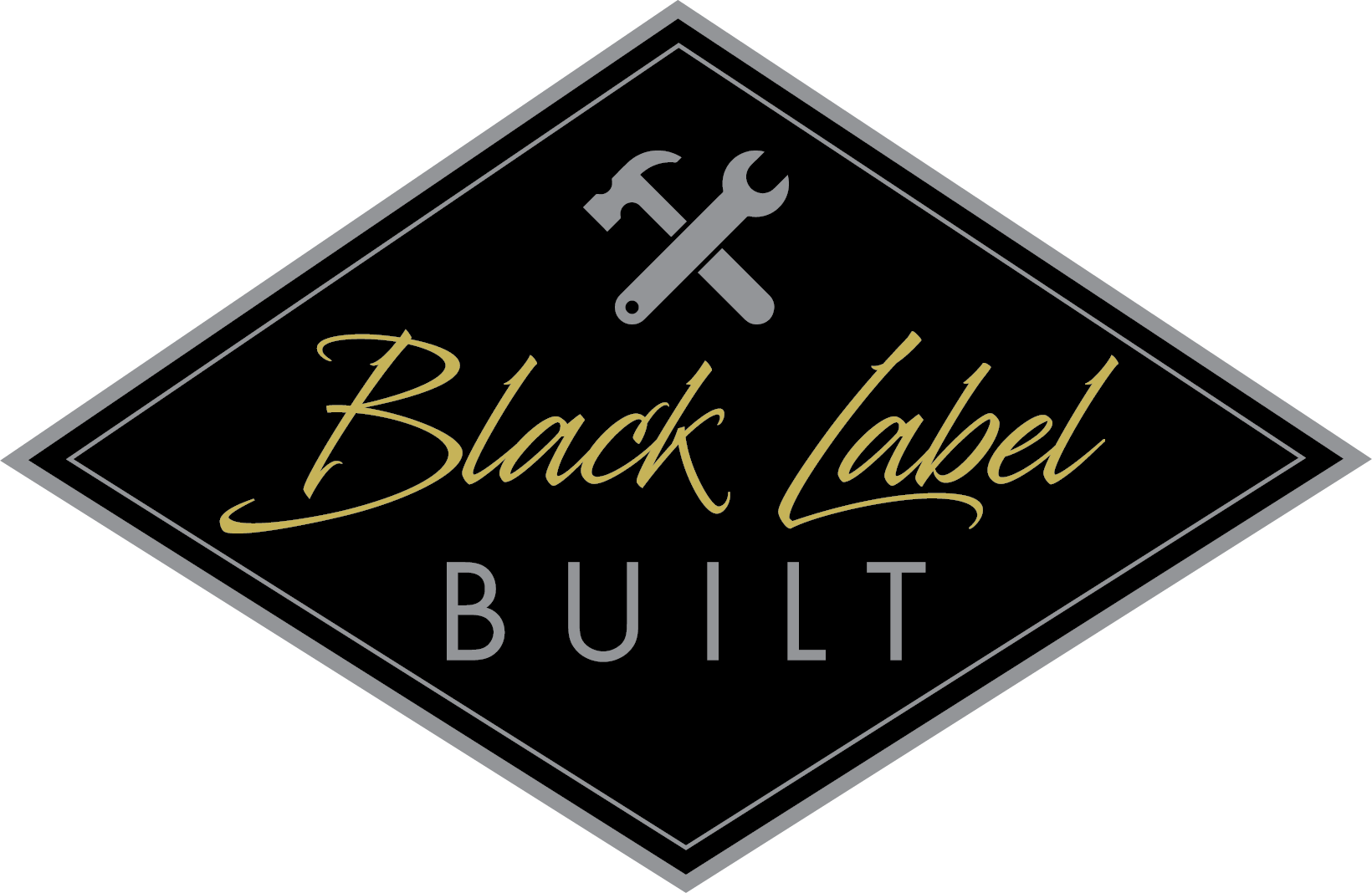 Black Label Built Logo