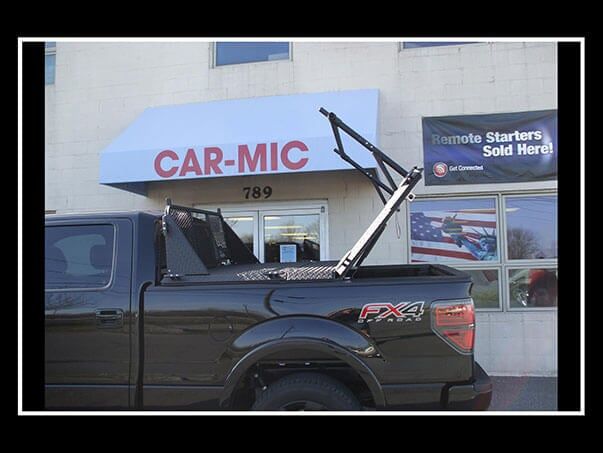 Truck in Front of Store - Lancaster PA - Car-Mic Truck Accessories