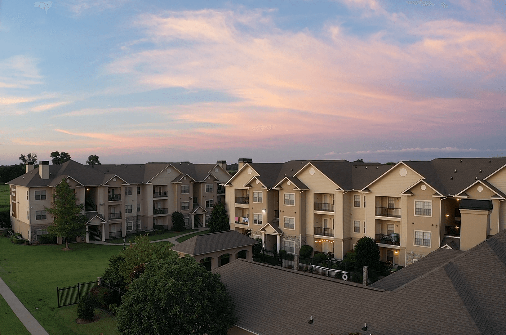 interior shot of clubhouse