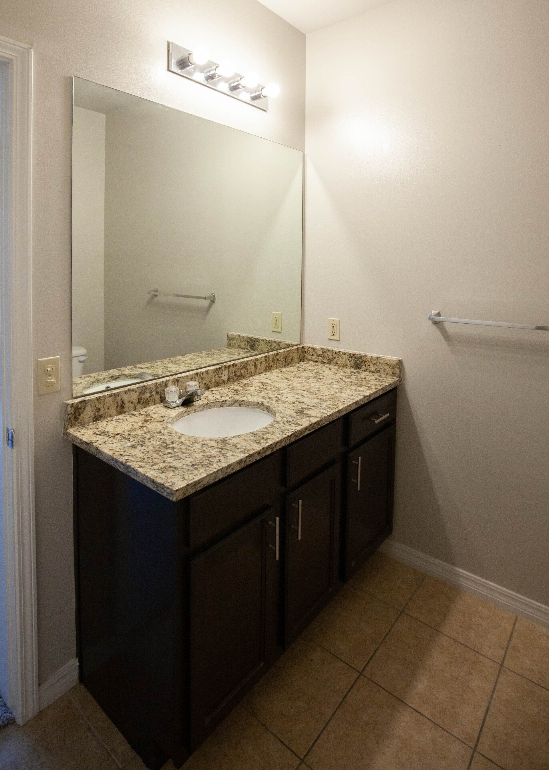 marquis on memorial bathroom sink