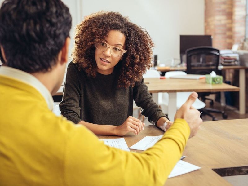 Financial planning meeting