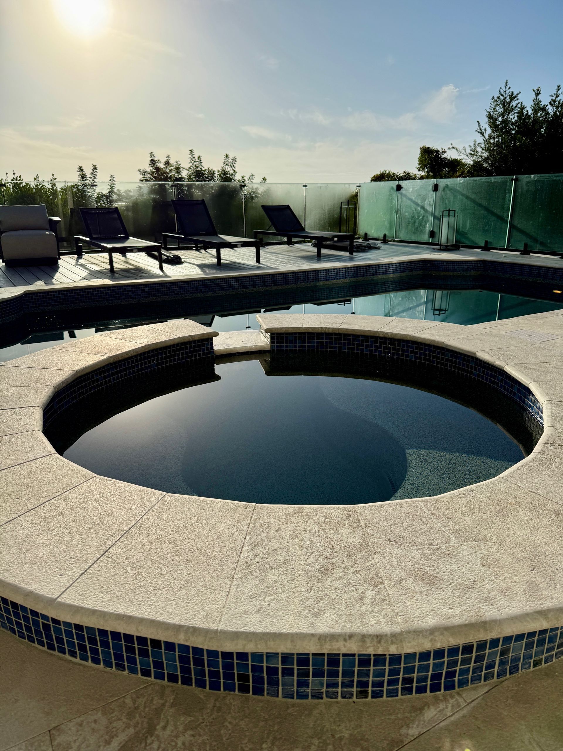 Talya Light Marble Pool Deck