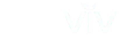 Faint light-blue “VV” letters on a white background