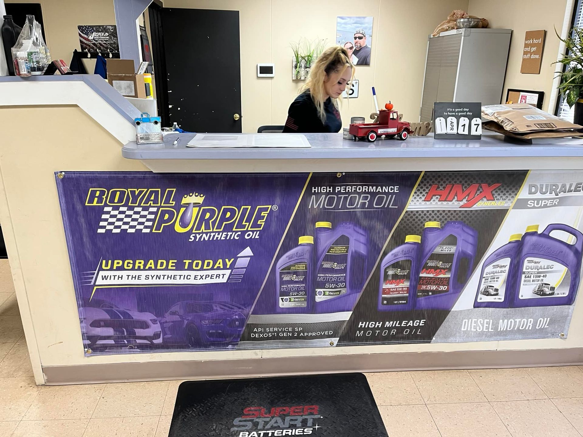 Auto Diagnostic & Repair Center Reception