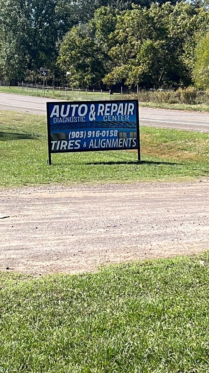 Auto Diagnostic & Repair Center  Sign