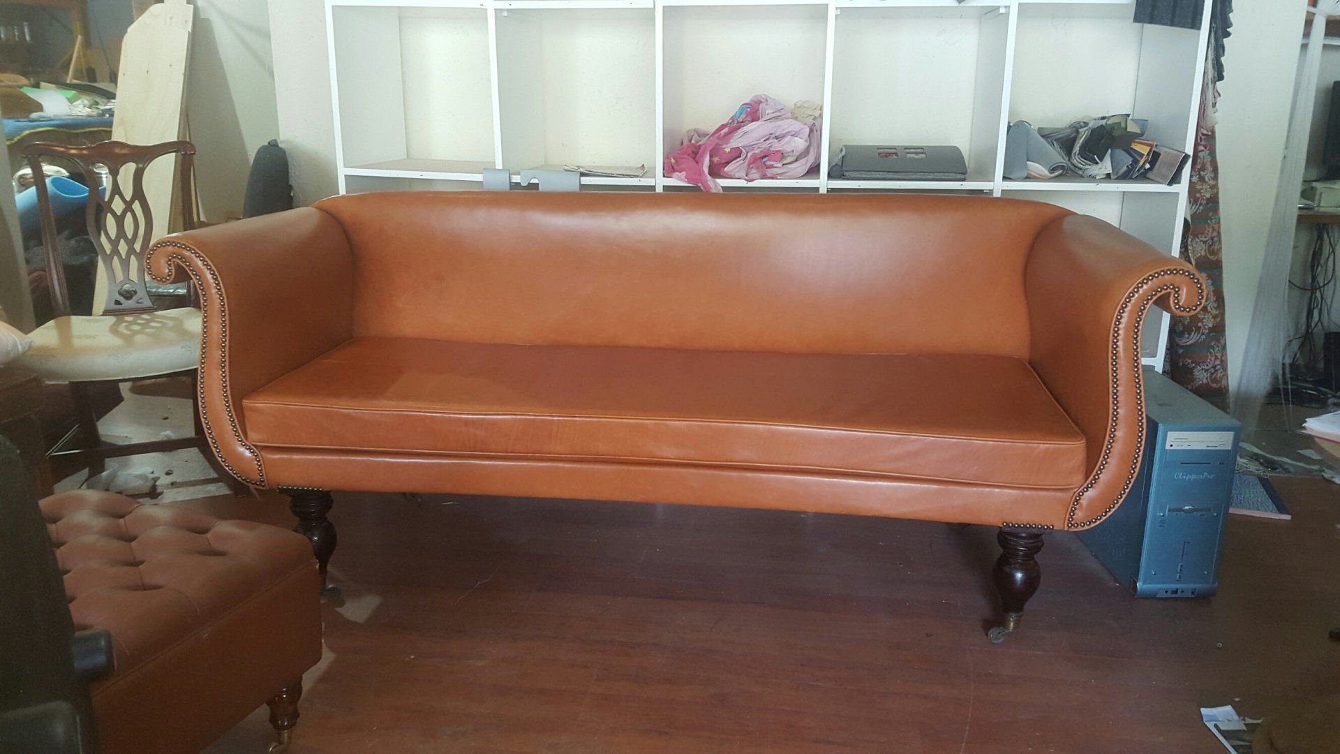 couch after refurbishment