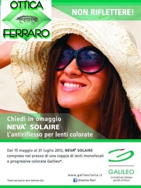 promozione su lenti antiriflesso