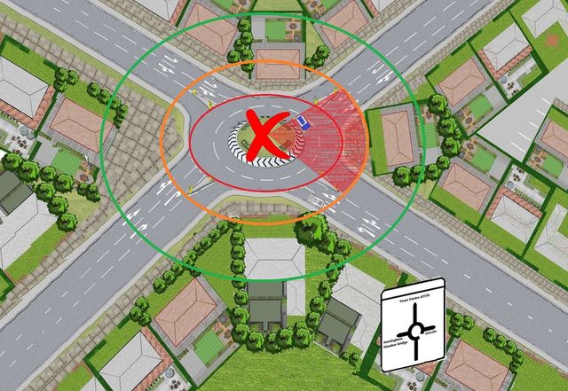3 Lane Roundabout Rules Uk