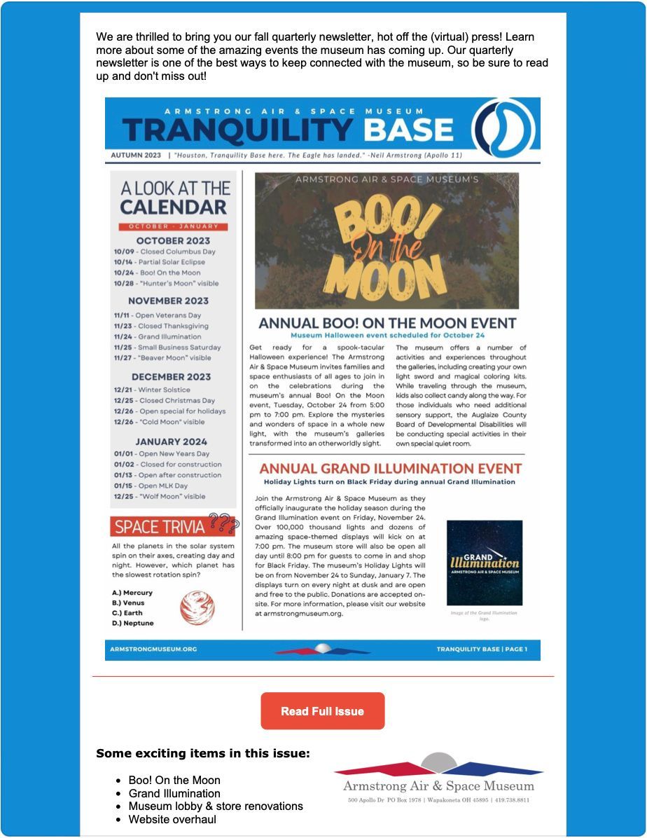 A newspaper with the words boo on the moon on it