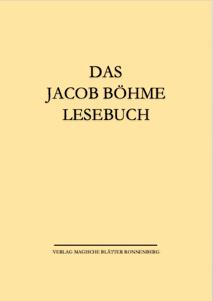Das Jacob Böhme Lesebuch von Paul Hankamer und Ronald Steckel
