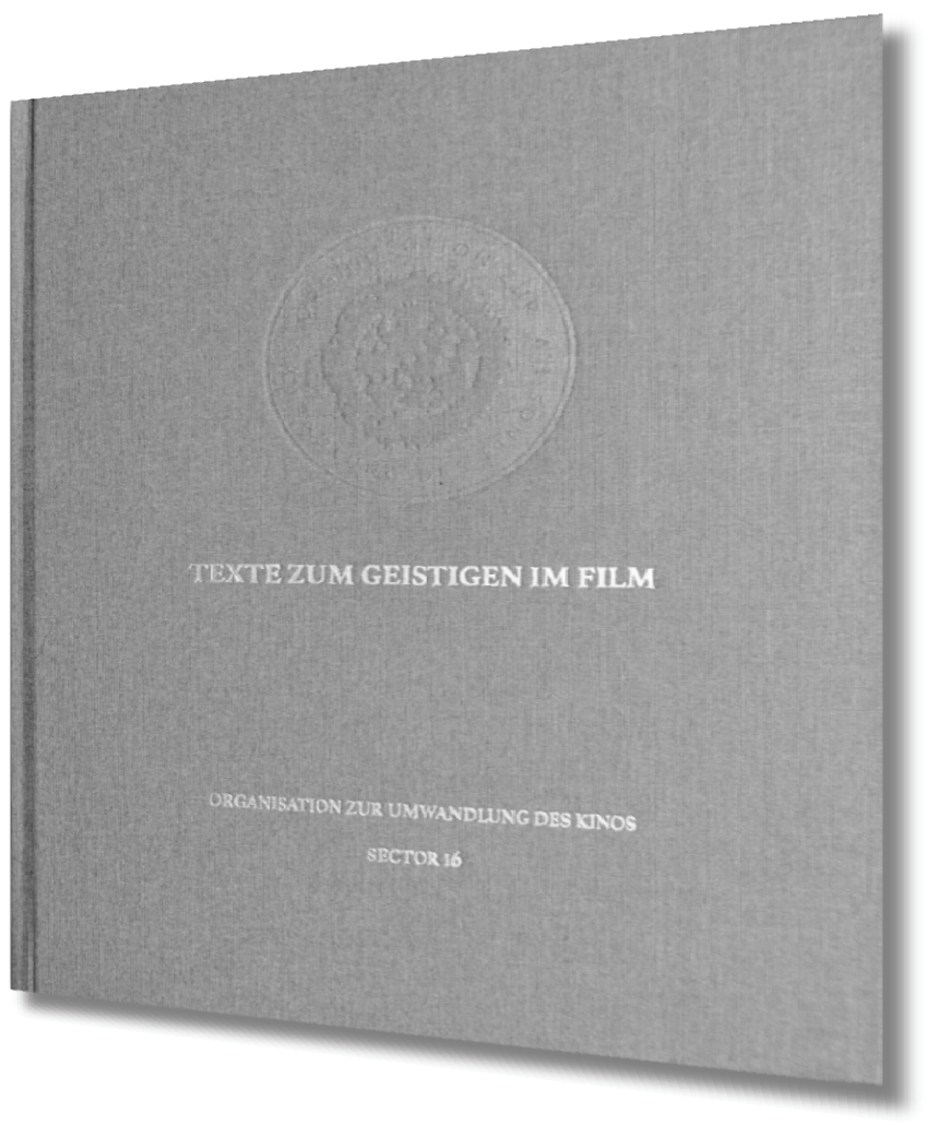 Texte zum Geistigen im Film, Anthologie