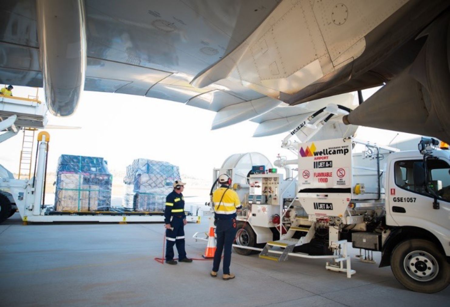 Wagner Sustainable Fuels image of refuelling plane