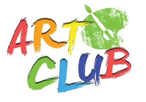 A colorful logo for the art club