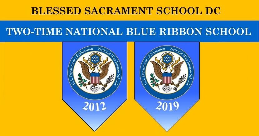 Blessed sacrament school dc two time national blue ribbon school