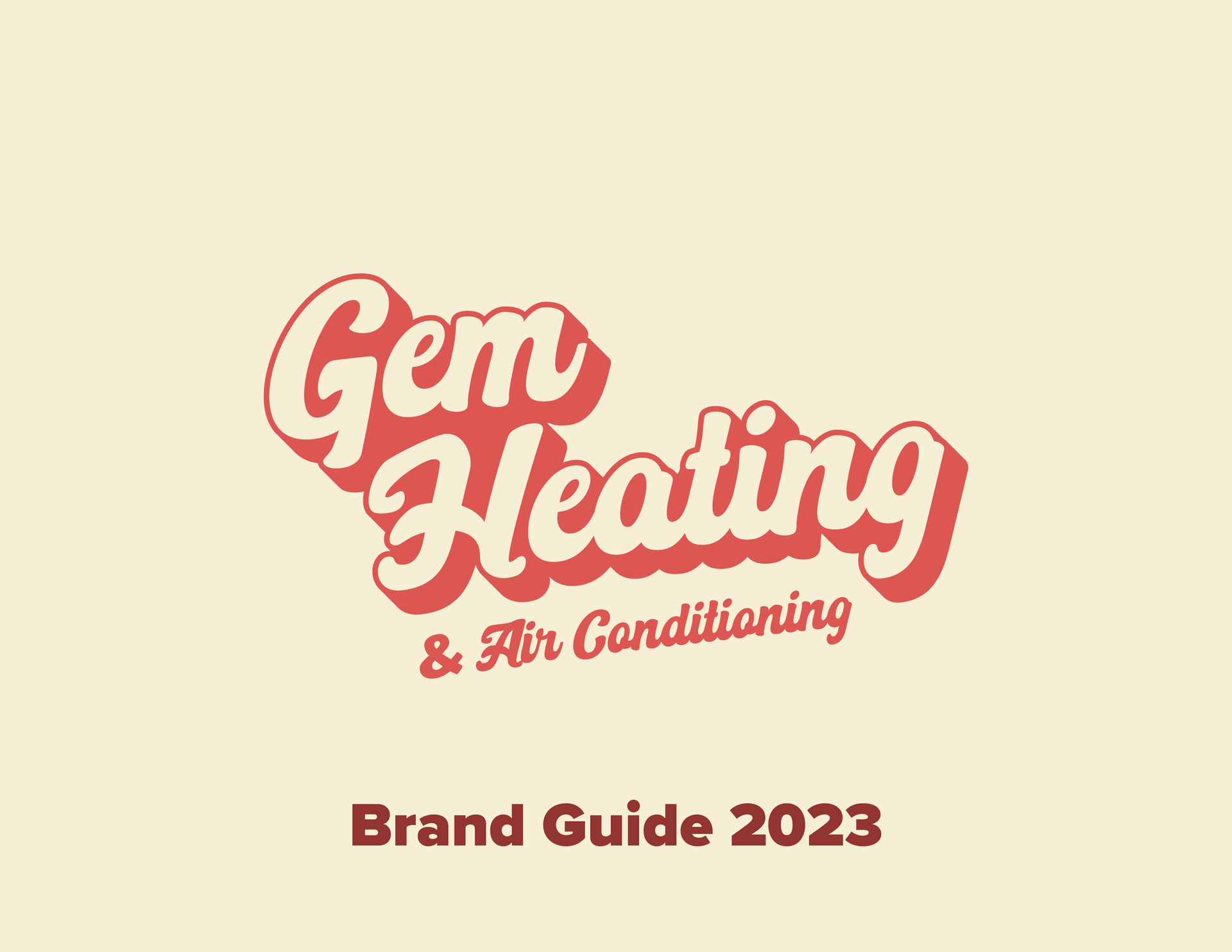 A logo for a company called gem heating and air conditioning.