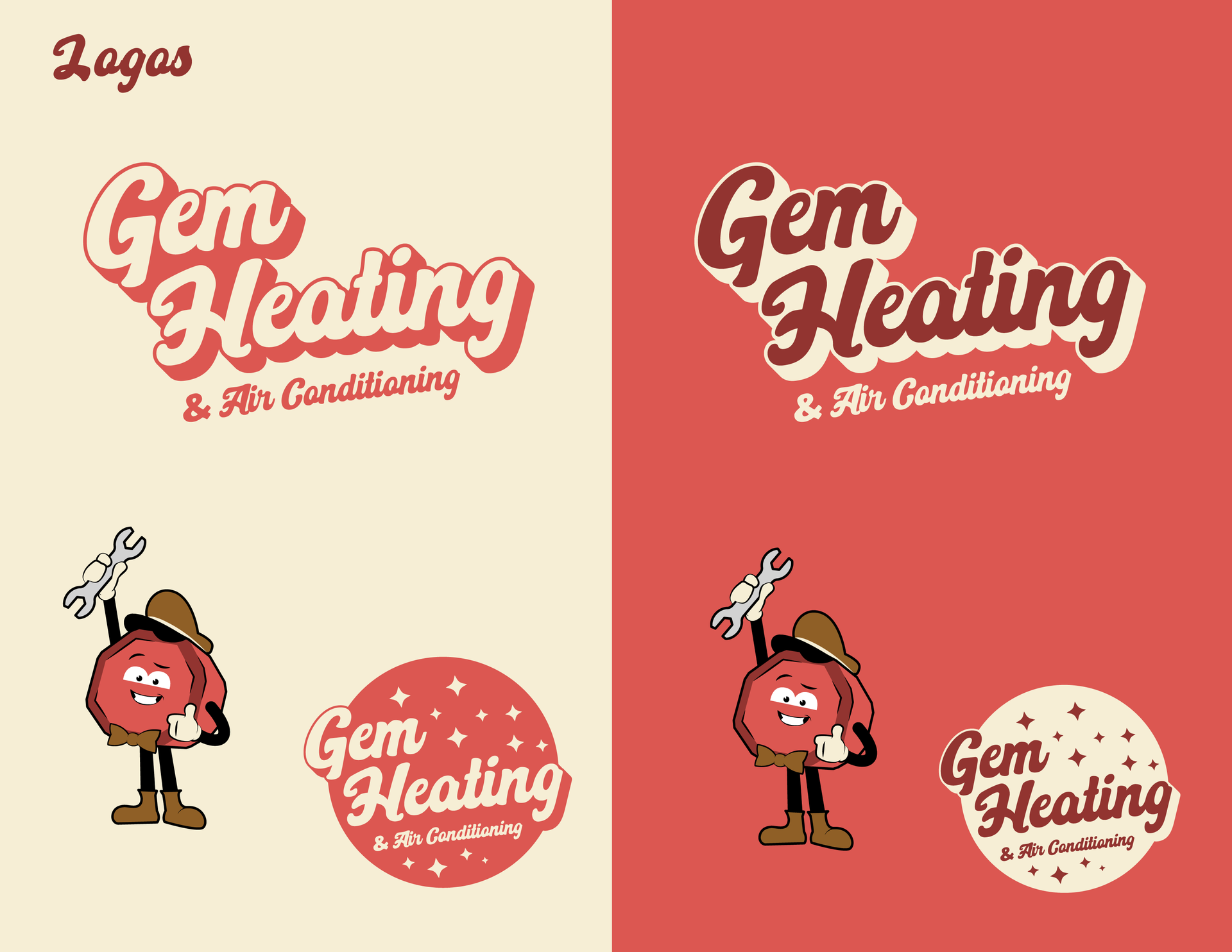 A logo for a company called gem healing